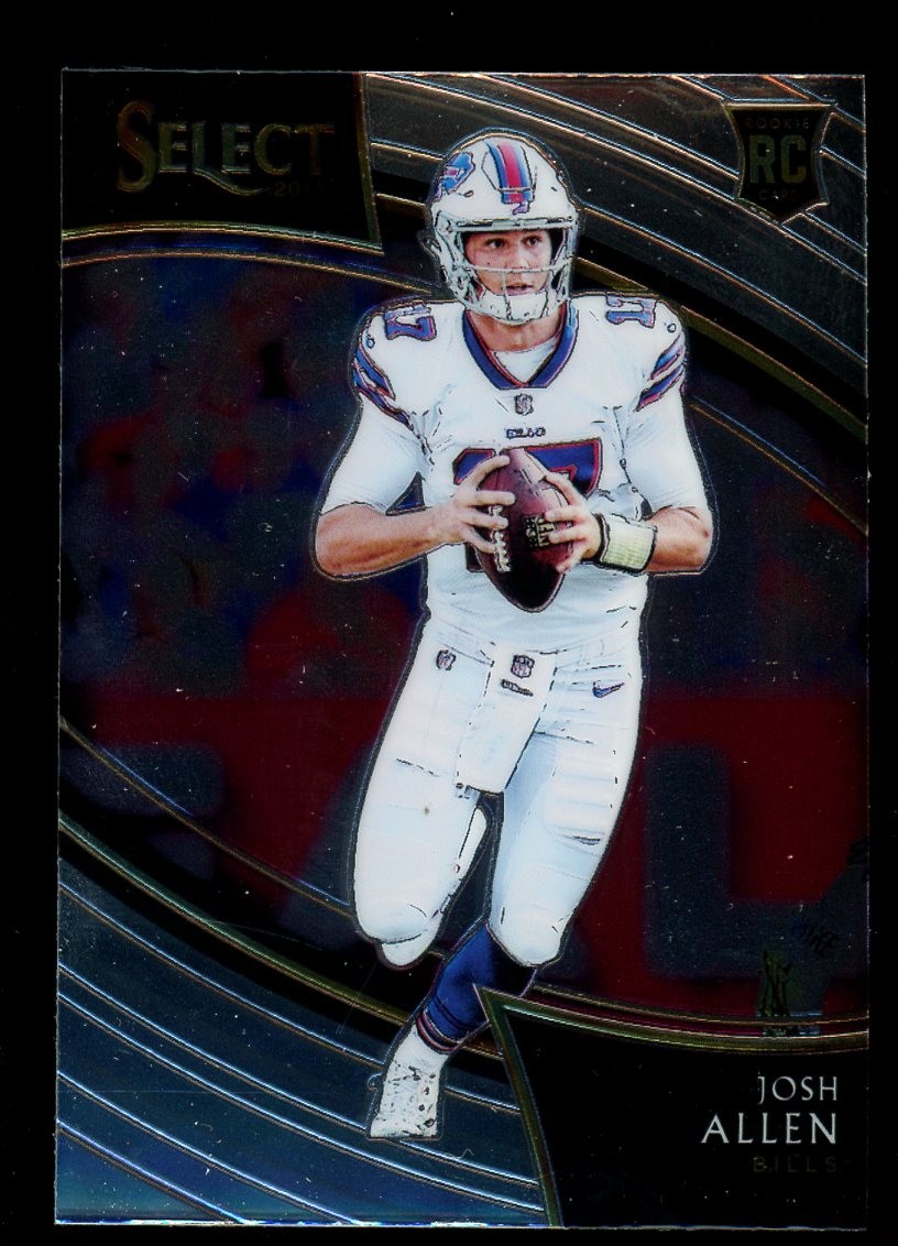 #2 2018 Panini Select #207 Josh Allen Buffalo Bills RC Rookie Field Level