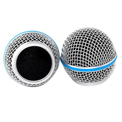 2 Stück Mikrofon Grill Mikro Gitter Ersatz Mikrofon Kopf Netz für Beta58A 3266