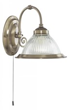 Wall Light Brass American Diner Antique Searchlight 9341-1