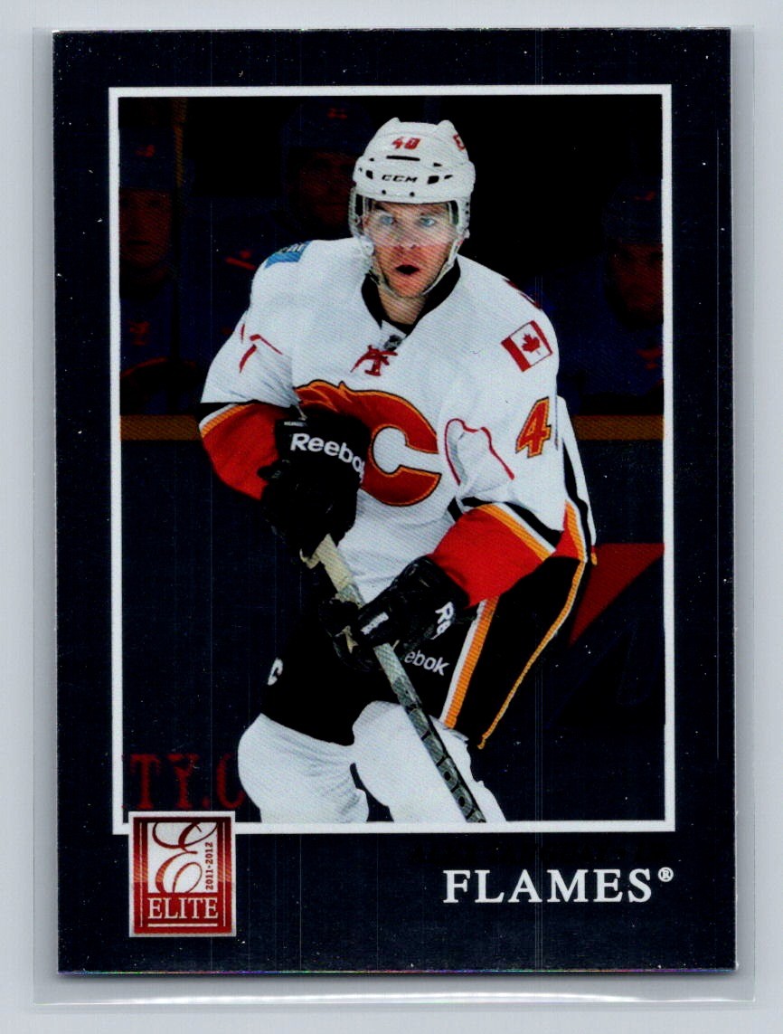 2011 Panini Elite #90 Alex Tanguay Calgary Flames