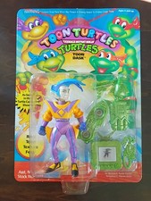 1992 Playmates TMNT Teenage Mutant Ninja Turtles Toon Turtles Toon Dask NIB