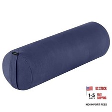Sequoia Yoga Bolster Pillow - Meditation Cushion for Yoga Round Midnight