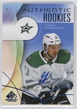 2024-25 Upper Deck SP Game Used Authentic Rookies Blue Logan Stankoven Auto 1zm