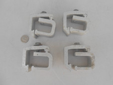 4 Aluminum Truck Cap Topper Camper Canopy Shell Mounting Clamps 4 Aluminum Truck Cap Topper Camper Canopy Shell Mounting Clamps