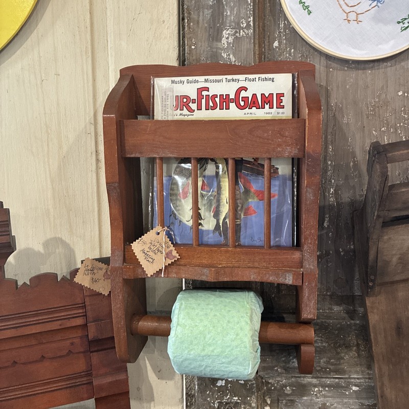 Vintage Magazine Rack