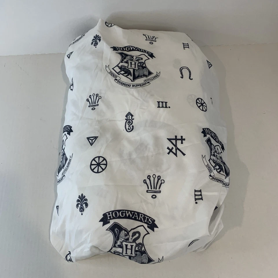 Гарри Поттер плоский, резинке, 2 наволочки полные простыни Хогвартс символы - Изображение 4 из 4