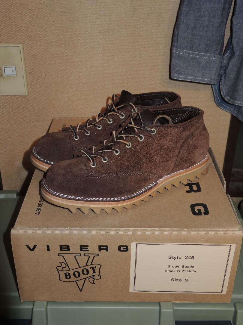 VIBERG 245 Lace to Toe Oxford 【公式通販】