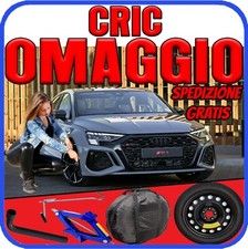 Space Saver Spare Wheel 5 Holes 18 for Audi RS3 Spare Tire Kit Crick Wrench Bag