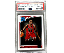 2018-19 Donruss Optic Wendell Carter Jr Rated Rookie Card RC #170 PSA 10. rookie card picture