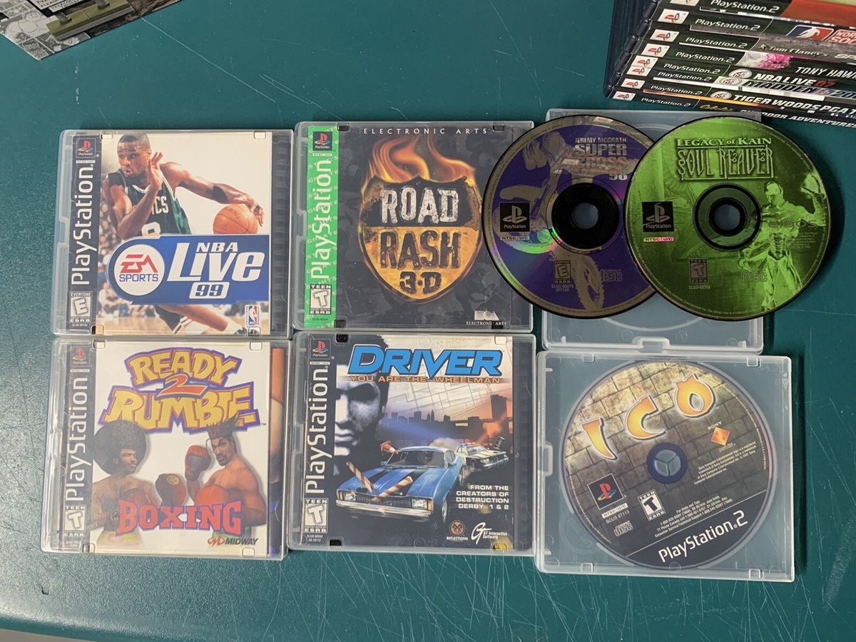 Playstation 2 PS2 PS1 Video Games Bundle Lot 18 ALL Tested Most Complete SSX GTA