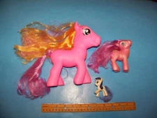 Dolgen Pony 7.5" / My Little Pony 4.5" & Mini Unicorn 2.5" (All Three)