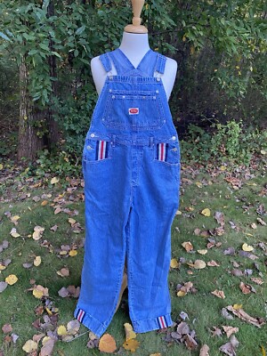 Revolt Women Large Denim Jumper Vintage Denim Overalls Y2K