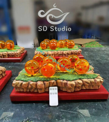 SD Studio 1/1 Scale Dragon Ball Resin Model Led Light in stock Collection