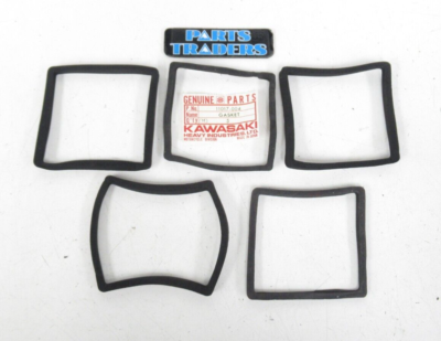 NOS Genuine Kawasaki Inlet Pipe Gasket (Set of 5) G4TR G5 KE100 G4