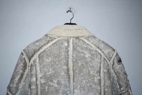 ELISA CAVALETTI By DANIELA DALLAVALLE Womens Sherpa Coat Jacket Size M - Picture 9 of 11