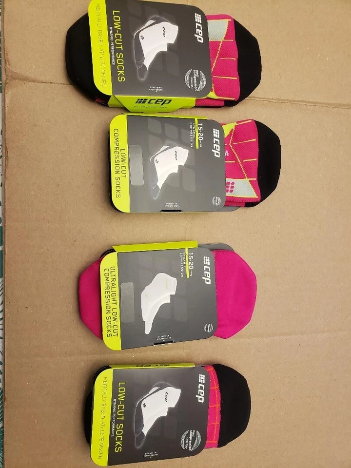 Calcetines de compresión dinámicos de corte bajo para mujer CEP Elige talla/color Foto 4 de 4