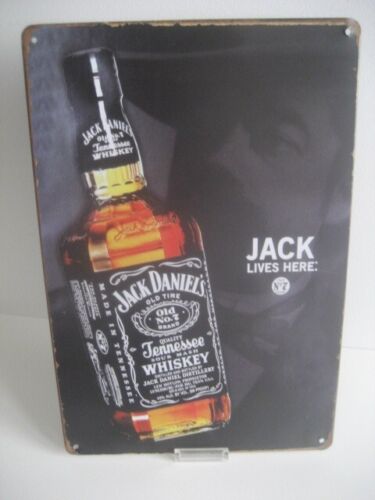 Tin Sign Whiskey JACK DANIEL'S Nº1 - Picture 1 of 2
