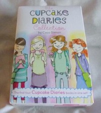Boxed set of 4 The Cupcake Diaries Collection books by Coco Simon #1-4