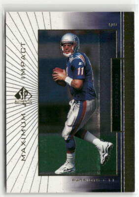 1999 SP Authentic #MI-8 Drew Bledsoe Maximum Impact  FIND! 707
