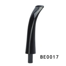 Bent Curved Pipe Stem Taper Mouthpiece Replacement For Tobacco Pipe 3-7.2mm 