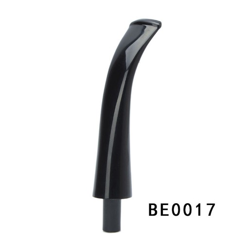 2x Gebogenes Gebogenes Rohr Stamm Kegel Mundstück Ersatz Für Tabakrohr 3-7,2mm - Bild 2 von 4