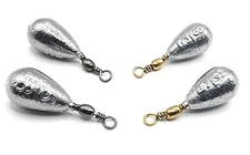Bell Casting Sinker Weight Tear Drop Sinker Multiple Weight New