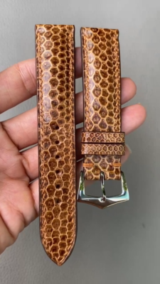 Genuine Snake Skin leather Watch Strap Band size 16 18 19 20 21 22 ...