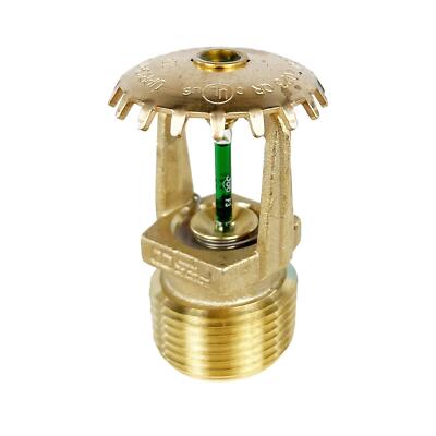 3/4'' UPRIGHT SPRINKLER, Quick Reaction, Brass, (Date Code: 2023), UL Listed