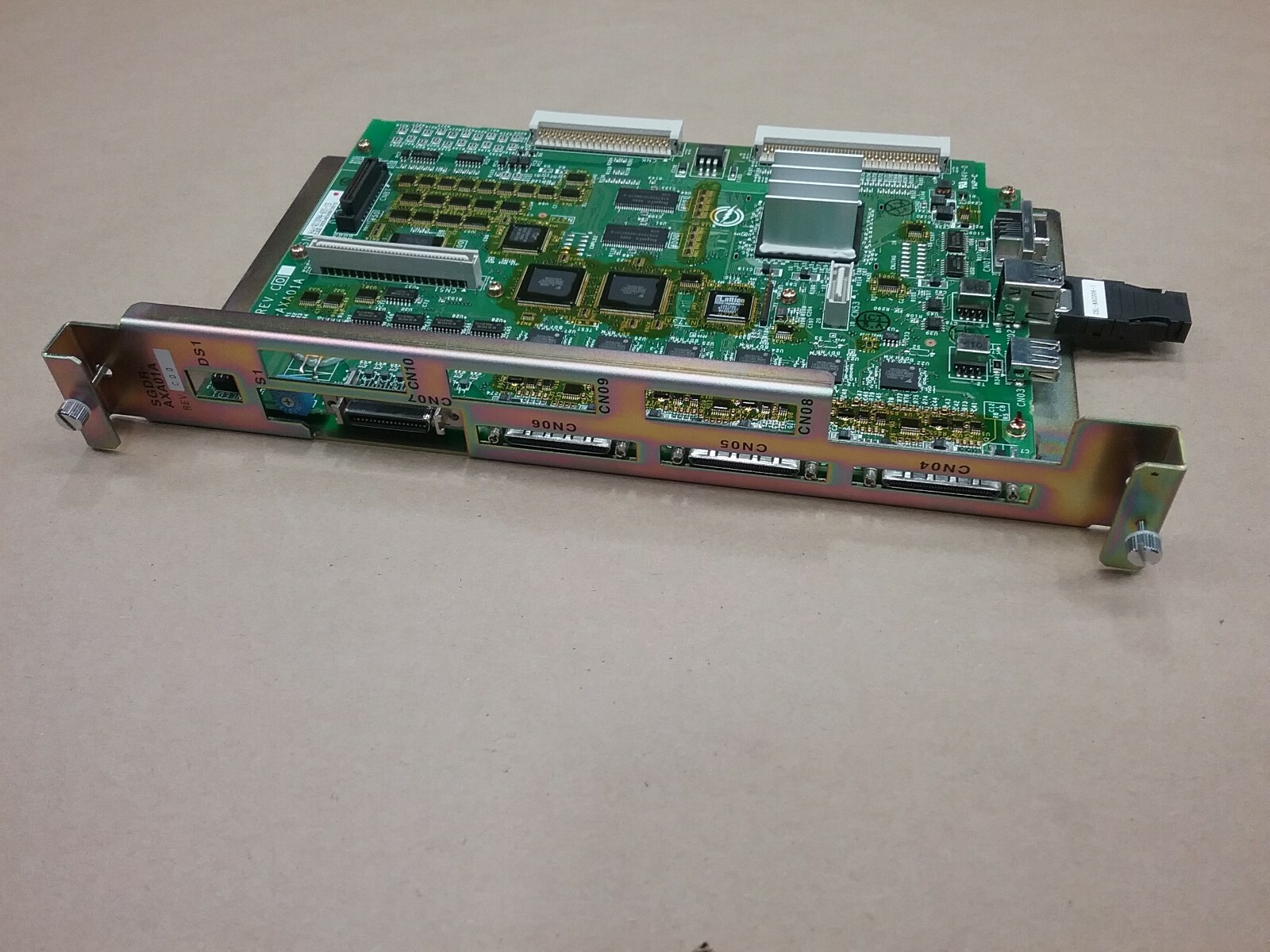 Yaskawa SGDR-AXA01A Motoman Robot NX100 Rev C00 Servo Control Axis ...