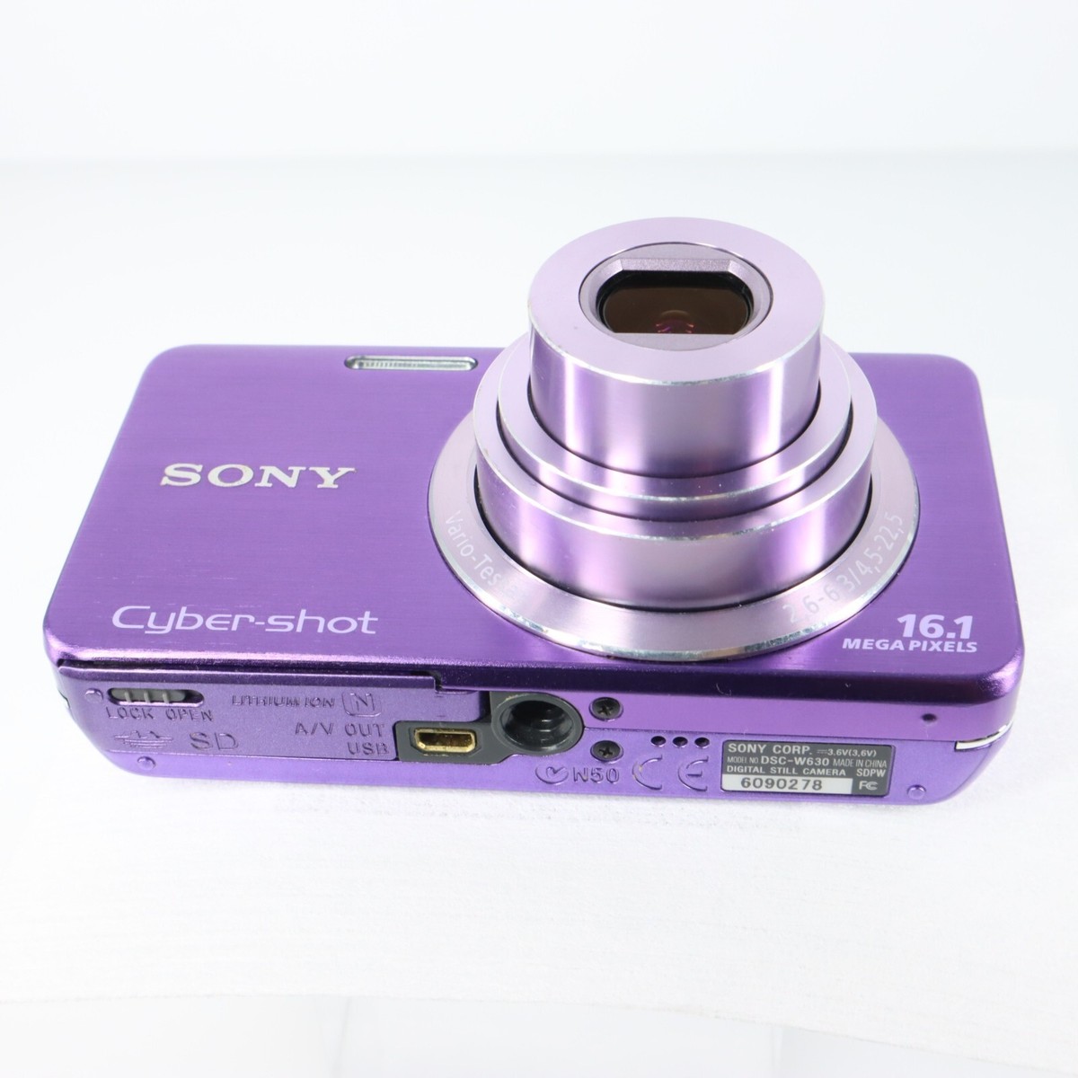 美品⭐︎SONY Cyber-shot 16.1メガピクセル パープル 美品 SONY Cyber-shot 16.1 メガピクセル DSC-W570 - メルカリ