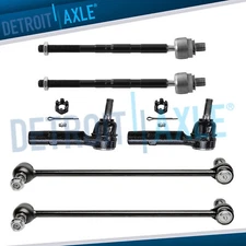 Front Tie Rods Kit for 2007-2016 Chevy Traverse Buick Enclave GMC Acadia Outlook