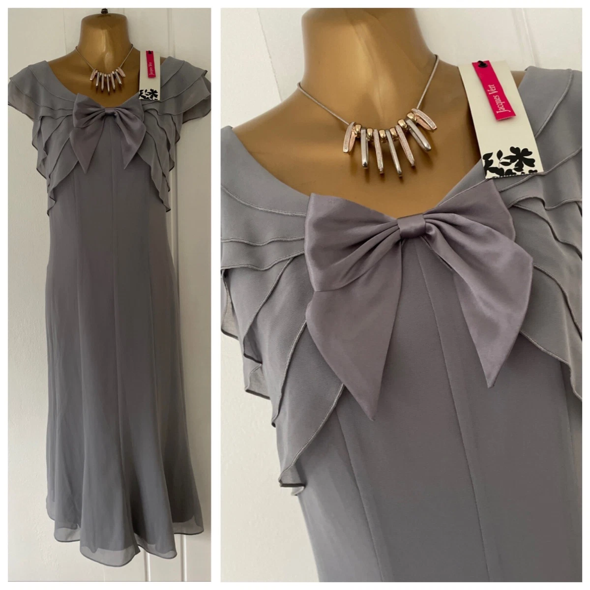 Jacques vert grey dress cheap