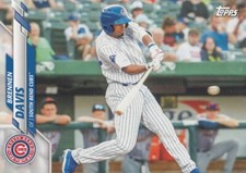 Lot of (59) 2020 Topps Pro Debut  BRENNEN DAVIS Rookie Card #62 Cubs