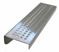 Wall Mounted Brushed Nickle Shower Shelf 12", 16", 24" Square Design