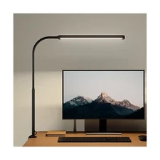 SUPERDANNY Eye-Caring LED Desk Lamp 360° Flexible Gooseneck Work Lamp with 