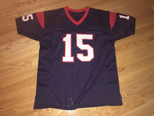 WILL FULLER Signed Autographed HOUSTON TEXANS BLUE JERSEY TRISTAR HOLOGRAM - Picture 3 of 4
