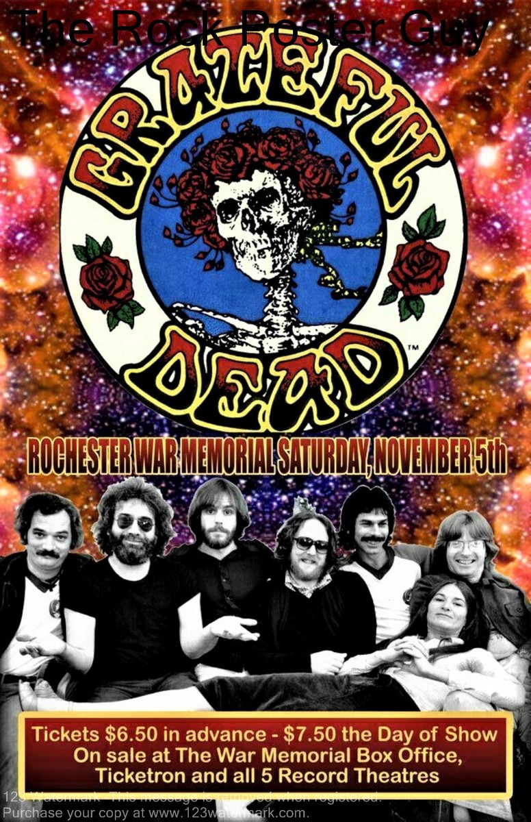 Grateful Dead Concert Poster - 12