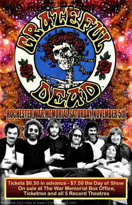 Grateful Dead Concert Poster - 12