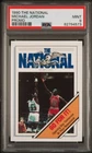 MICHAEL JORDAN 1990 The National Promo Card PSA 9 Mint SP Bulls HOF GOAT