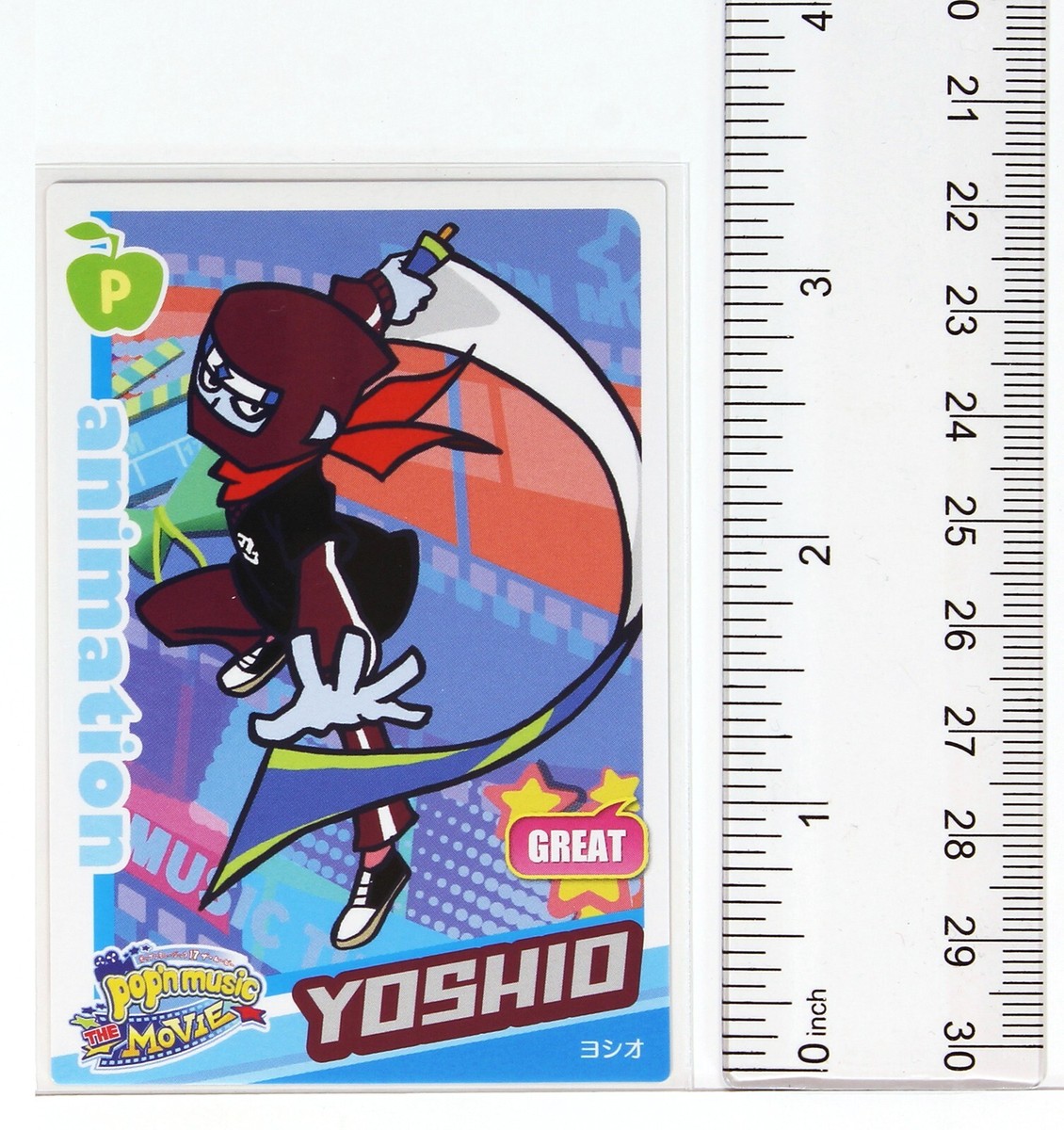 Pop'n Music Card PI21N046 Yoshio Konami Japan Game Character | eBay