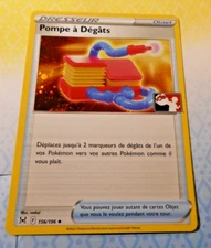 Pokemon Card League Series French Card Holo League Degat Pompe 156/196 Fr