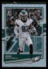 2020 Donruss Optic #128 John Hightower IV HOLO Rookie Eagles