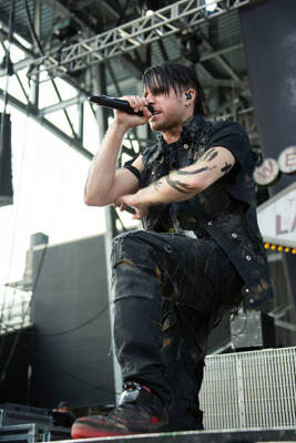 Matt Walst of Three Days Grace at 2013 Rock On The Range at Columb- Old Photo 2