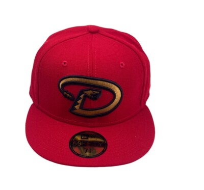Arizona Diamondbacks Red New Era 59 fifty Fitted Hat-size 73/8 | eBay