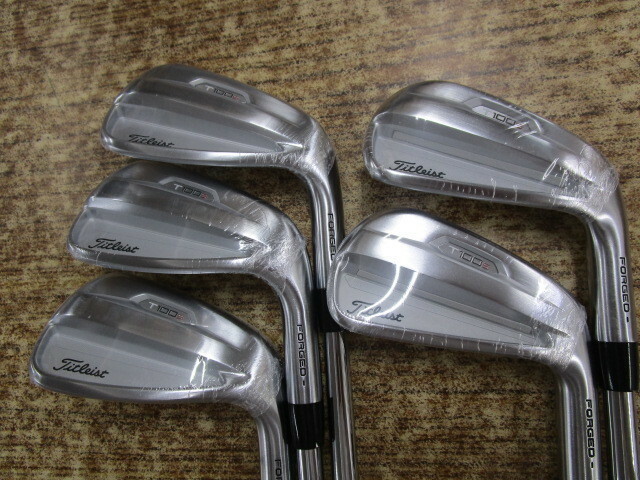 MINT Golf Iron Set Titleist T100S Modus3 TOUR120 (X) 5pcs 6