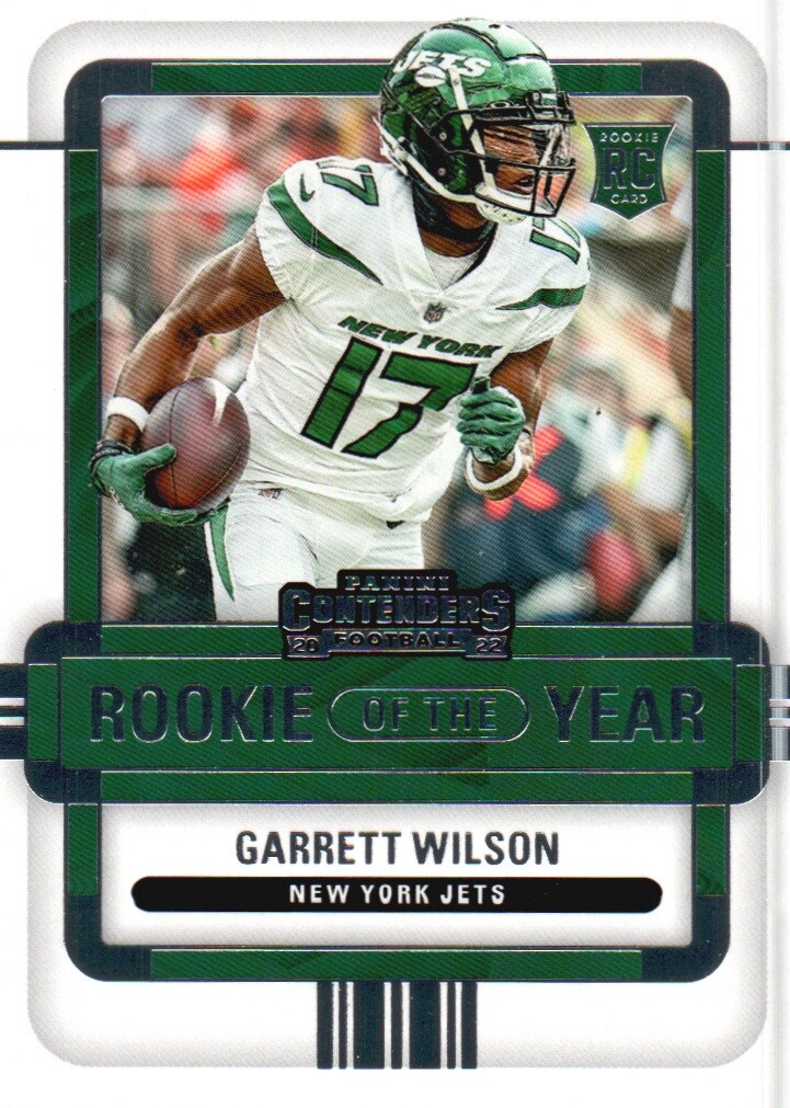 2022 Panini Contenders #ROY-GWI Garrett Wilson Rookie of the Year Contenders