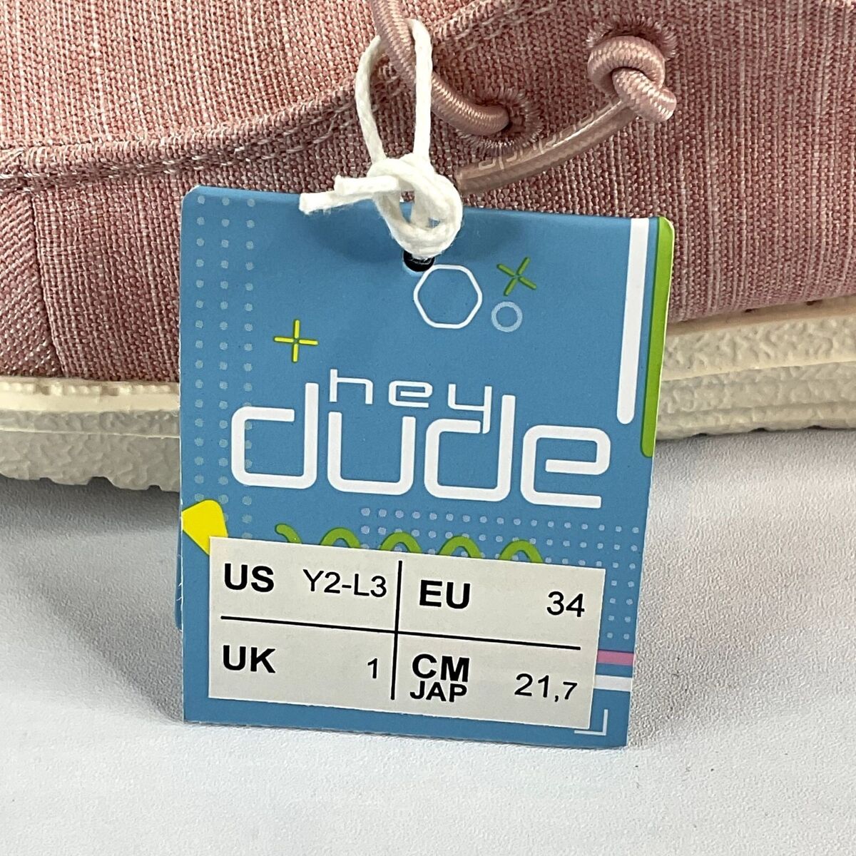 Hey Dude Shoes Girls Y2-L3 Pink Little-Big Kid Wendy Youth Hey Dude Shoes Girls Y2-L3 Pink Little-Big Kid Wendy Youth