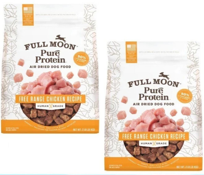 4-Full Moon Air-Dried Pure Protein Chicken Flavor Dry Dog Food-4LBS NOW ON SALE