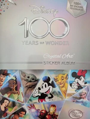 Disney Diamond Art Stickers, Disney 100 Years Of Wonder