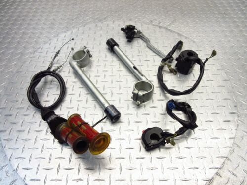 2002 02 03 Yamaha YZFR1 R1 MANILLAR INTERRUPTORES PERCHA EMPUÑADURAS YOSHIMURA LOTE CABLES - Imagen 2 de 10